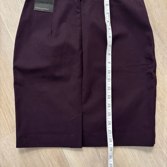 NWT Banana Republic Purple Pencil Skirt - Picture 5 of 7